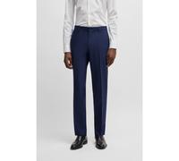 BOSS Regular-fit trousers in stretch wool - Style H-Lenon-MM-224, 50480544 Blue 42R