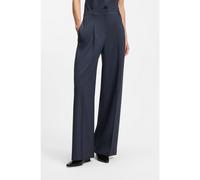 BOSS Regular-fit trousers in virgin wool - Style Tiana4, 50554965 Dark Blue 12