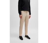 BOSS Regular-fit trousers in water-repellent stretch fabric - Style T_Commuter-Reg, 50495487 Beige 28R