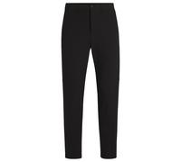 BOSS Regular-fit trousers in water-repellent stretch fabric - Style T_Commuter-Reg, 50534305 Black 28R