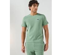 BOSS Regular Fit Waffle Loungewear T-Shirt, Green, Size Xl, Men Green