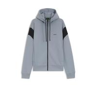BOSS Regular-fit Zip-up Sweatshirt In Spacer Piqué