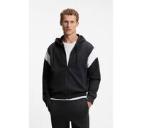 BOSS Mens Regular Fit Union Saggy Hoodie - Colour: 402 Dark Blue - Size: XL