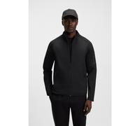 BOSS Regular-fit zip-up sweatshirt with decorative reflective details - Style FZ Urban Tech, 50543906 Black XXL