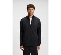 BOSS Regular-fit zip-up sweatshirt with quilted jacquard - Style SW_Mirror FZ, 50549706 Dark Blue M