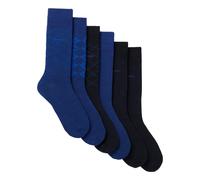 6 Pack Socks Gift Set 401 Dark Blue