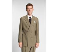 BOSS Relaxed-fit blazer in stretch fabric - Style C-Callum-DB-Peak-254, 50551531 Light Brown 46R