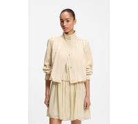 BOSS Relaxed-fit blazer with balloon hem - Style C_Jolea, 50563118 Light Yellow 14