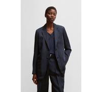 BOSS Relaxed-fit blazer with two-button closure - Style Janka-PP1-W, 50537810 Dark Blue 16