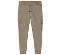 BOSS Relaxed-fit cotton-terry tracksuit bottoms with cargo pockets - Style Seteam, 50542917 Light Brown M