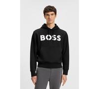 BOSS Webasic Logo Overhead Hoodie - Black, Black, Size 2Xl, Men Black