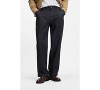 BOSS Relaxed-fit jeans in indigo stretch denim - Style C-IRONCLAD, 50556486 Dark Blue 35/34