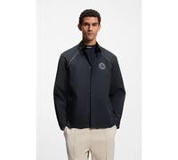 BOSS Relaxed-fit overshirt with water-repellent finish - Style ST_Join L, 50557562 Dark Blue L