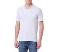 BOSS Relaxed Fit Oxford Piqué Polo Shirt, Light Pastel Grey, Short Sleeve (UK, Alpha, M, Regular, Regular, Light Pastel Grey)