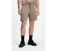 BOSS Relaxed-fit shorts in cotton French Terry - Style JT_Shorts, 50564105 Light Brown L