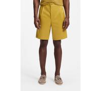 BOSS Relaxed-fit shorts in cotton twill - Style C-Kai-DPL-Shorts-L, 50557421 Gold 32