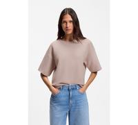 BOSS Relaxed-fit sweater in cotton and virgin wool - Style C_Fouetta, 50560012 Light Pink XS