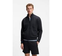 BOSS Relaxed-fit sweatshirt in premium French Terry - Style SW_Collar Full Zip, 50564104 Dark Blue L