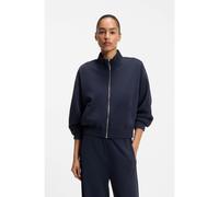 BOSS Relaxed-fit sweatshirt with piping details - Style C_Ecurtis, 50562841 Dark Blue XL