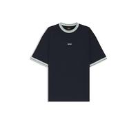 BOSS Relaxed-fit T-Shirt Aus Baumwolle Mit Streifen-Dessin