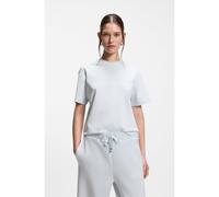 BOSS Relaxed-fit T-shirt in mercerised cotton - Style Eharpa, 50552064 Light Blue XS