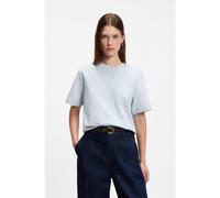 BOSS Relaxed-fit T-shirt in mercerised cotton - Style Eharpa, 50552064 Light Blue XS