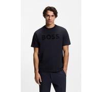 BOSS Relaxed-fit T-shirt in stretch cotton with tonal logo - Style TS_Iconic Logo, 50553636 Dark Blue M
