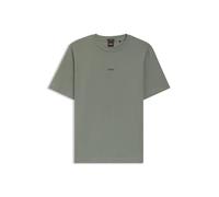 Boss Relaxed-fit T-shirt with a Layered Logo Print - Grey