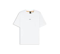 BOSS Relaxed-fit T-Shirt Mit Geschichtetem Logo-Print Black