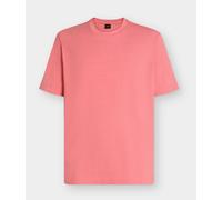 Boss Relaxed-fit T-shirt with a Layered Logo Print - Light/Pastel Red