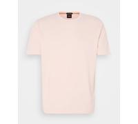 Boss Relaxed-fit T-shirt with a Layered Logo Print - Light Pink