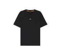 BOSS Relaxed-fit T-shirt with a layered logo print - Style TChup, 50473278 Black XS