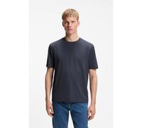 BOSS Relaxed-fit T-shirt with a layered logo print - Style TChup, 50473278 Dark Blue L