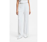 BOSS Relaxed-fit trousers in fluid crepe - Style Tiana10, 50557442 Light Blue 8