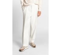 BOSS Relaxed-fit trousers in mercerised stretch cotton - Style C-Pat-DPL-BB-254, 50557358 White 30R