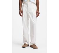 BOSS Relaxed-fit trousers in stretch cotton - Style C-Pat-DPL-263, 50567576 Natural 34R