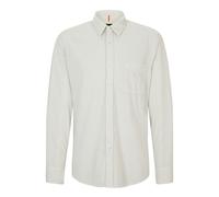 Boss Relegant 6 10236590 Long Sleeve Shirt Beige 38 Men