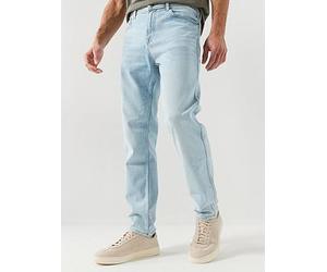 BOSS ReMaine-1-Bo Regular Fit Jeans, Light Wash, Size 32, Inside Leg Regular, Men Light Wash
