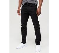 BOSS ReMaine BC-C Regular Fit Jeans, Black, Size 30, Inside Leg Regular, Men Black