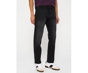 BOSS ReMaine Bo Soft Motion Regular Fit Jeans, Black, Size 30, Inside Leg Regular, Men Black