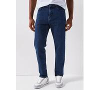 BOSS ReMaine Regular Fit Jeans - Dark Wash, Dark Wash, Size 32, Inside Leg Regular, Men Dark Wash