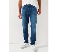 BOSS ReMaine Regular Fit Jeans - Dark Wash, Dark Wash, Size 34R, Inside Leg Regular, Men Dark Wash