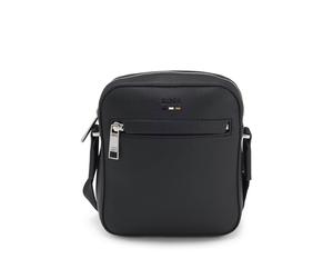 BOSS Reporter bag with embossed logo - Style Ray_NS zip N., 50536475 Black pcs.