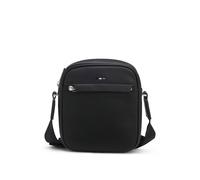 BOSS Reporter bag with monogram details - Style Ray_MP_NS zip, 50563096 Black