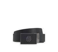BOSS Reversible belt in Italian leather with interchangeable buckles - Style B_Icon_O-Plq_Gb35_sp, 50558761 Black pcs.