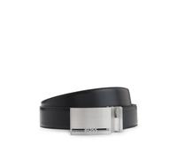 BOSS Reversible belt in Italian leather with interchangeable buckles - Style Galliz_Gb35_pp, 50481069 Black pcs.