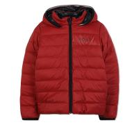 Boss - Reversible Hooded Down Jacket - Dark Red - Boy - 6 Years