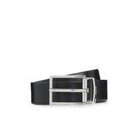 BOSS Reversible Italian leather belt with two textures - Style Otano-S_Sr35_pgr, 50537112 Black 38