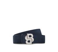 BOSS Reversible leather belt with Double B buckle - Style B_Icon-St_Sr35_sdsf, 50572915 Dark Blue 46