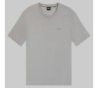 BOSS Rib T-Shirt, Light/Pastel Grey - Small